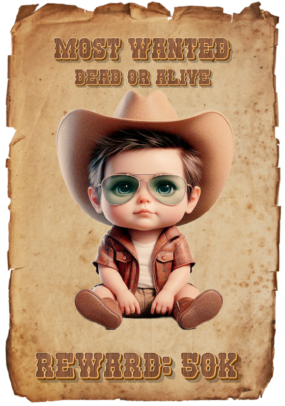 BABY ELON WIF - NFT #02: Most wanted, dead or alive