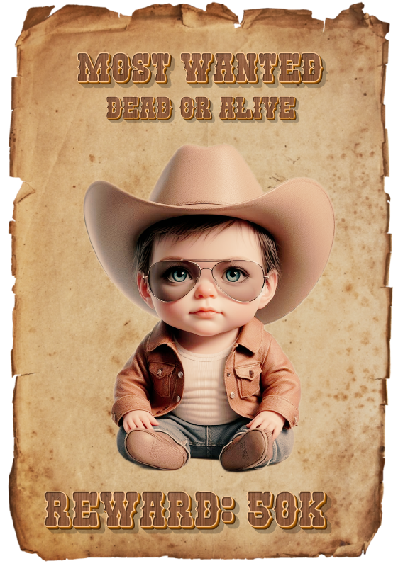 BABY ELON WIF - NFT #03: Most wanted, dead or alive